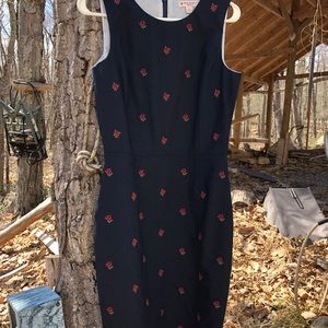 Brooks brothers, sheath dress